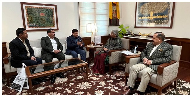 'CCI Jammu Team meets Nirmala Sitharaman, Piyush Goyal in Delhi   '